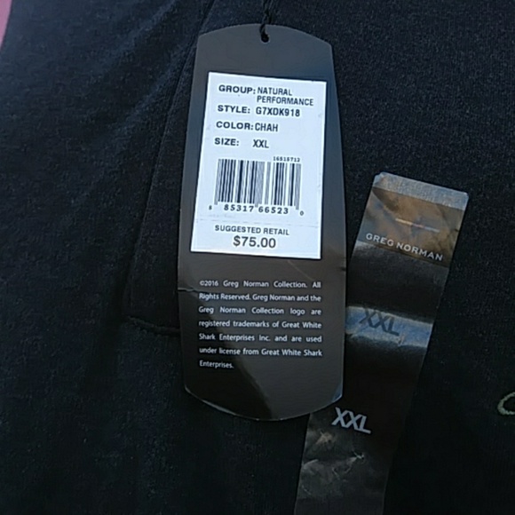 Greg Norma XXL NWT zip pullover - Picture 3 of 8